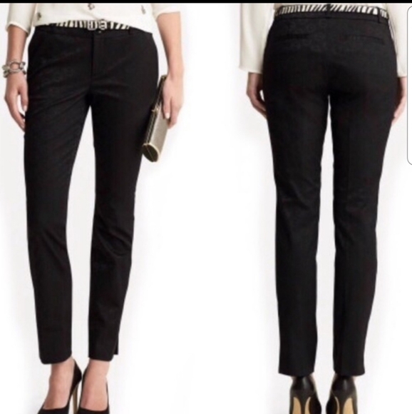 Banana Republic Pants - Banana Republic Camden Jacquard Pants Size 6P